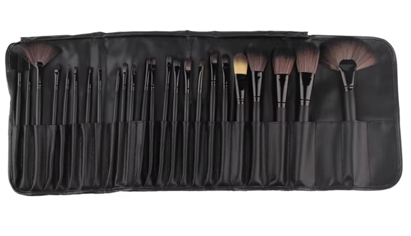 24 PINCEAUX MAQUILLAGE PROFESSIONNELS – KIT COMPLET