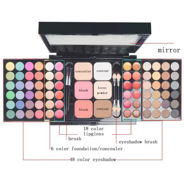 PALETTE DE FARDS – WATERPROOF