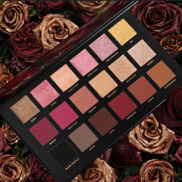PALETTE DE FARDS À PAUPIÈRES + MIROIR