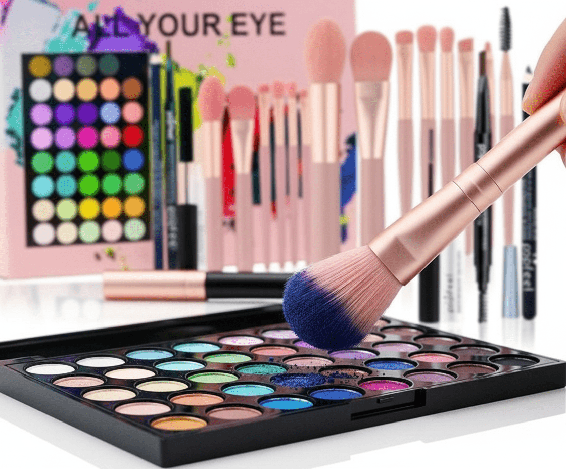 Eye Makeup Kit Action Shot 2