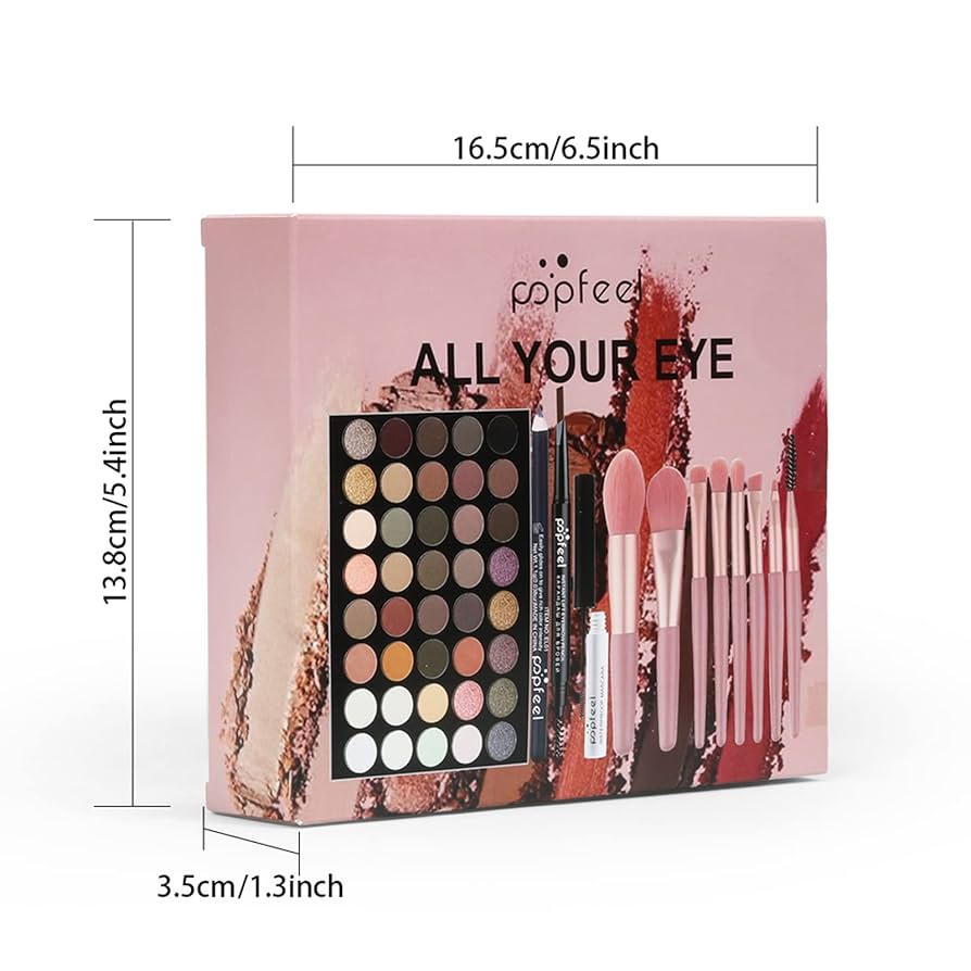 COFFRET MAQUILLAGE YEUX 6-EN-1 – KIT COMPLET