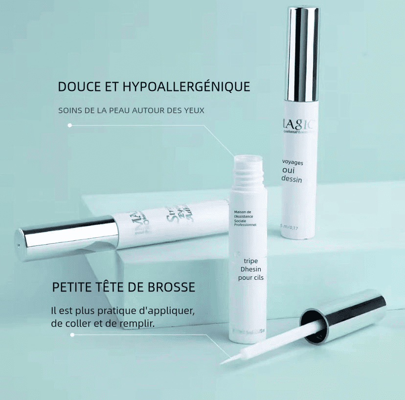 COLLE À FAUX CILS – TENUE LONGUE DURÉE