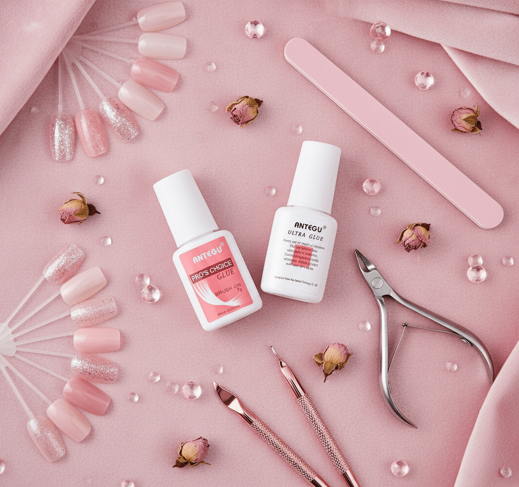 1 Pot - Flat Lay Nail Care