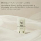 MATTE SUN STICK SPF50+ – ARMOISE & CAMÉLIA