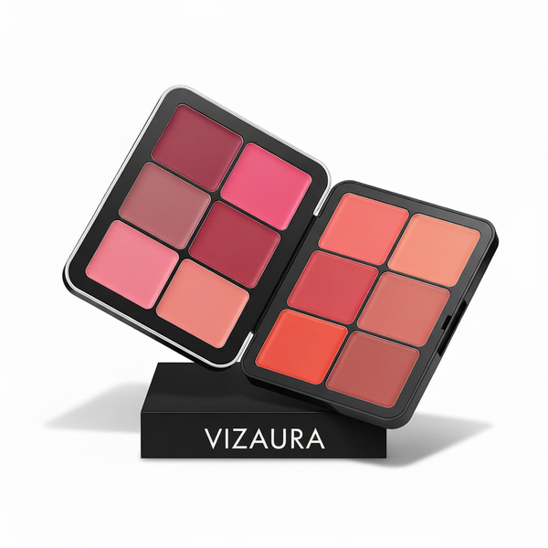 Visage complet. Mini palette.