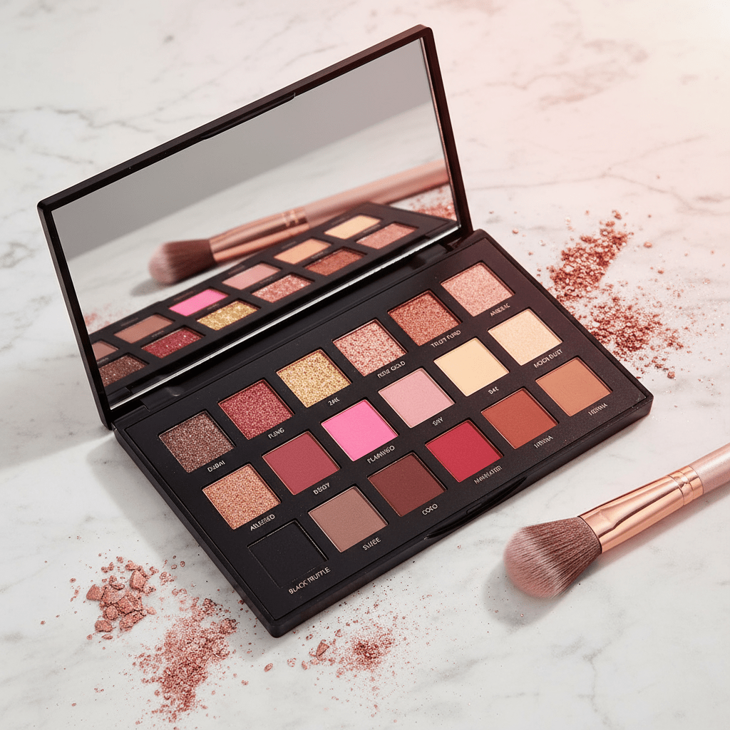 Palette Rose Gold - Éditorial Marbre