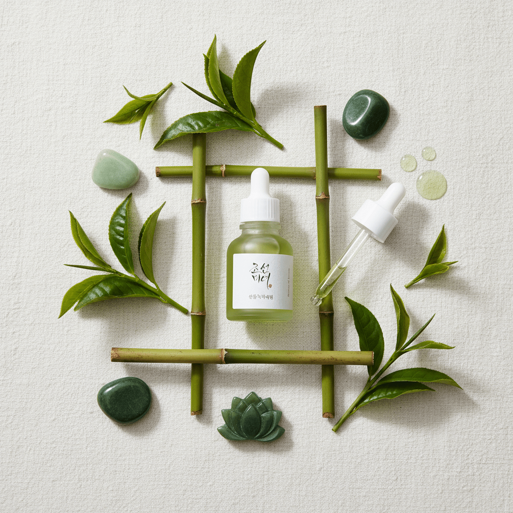 Green Tea - Flat Lay Zen